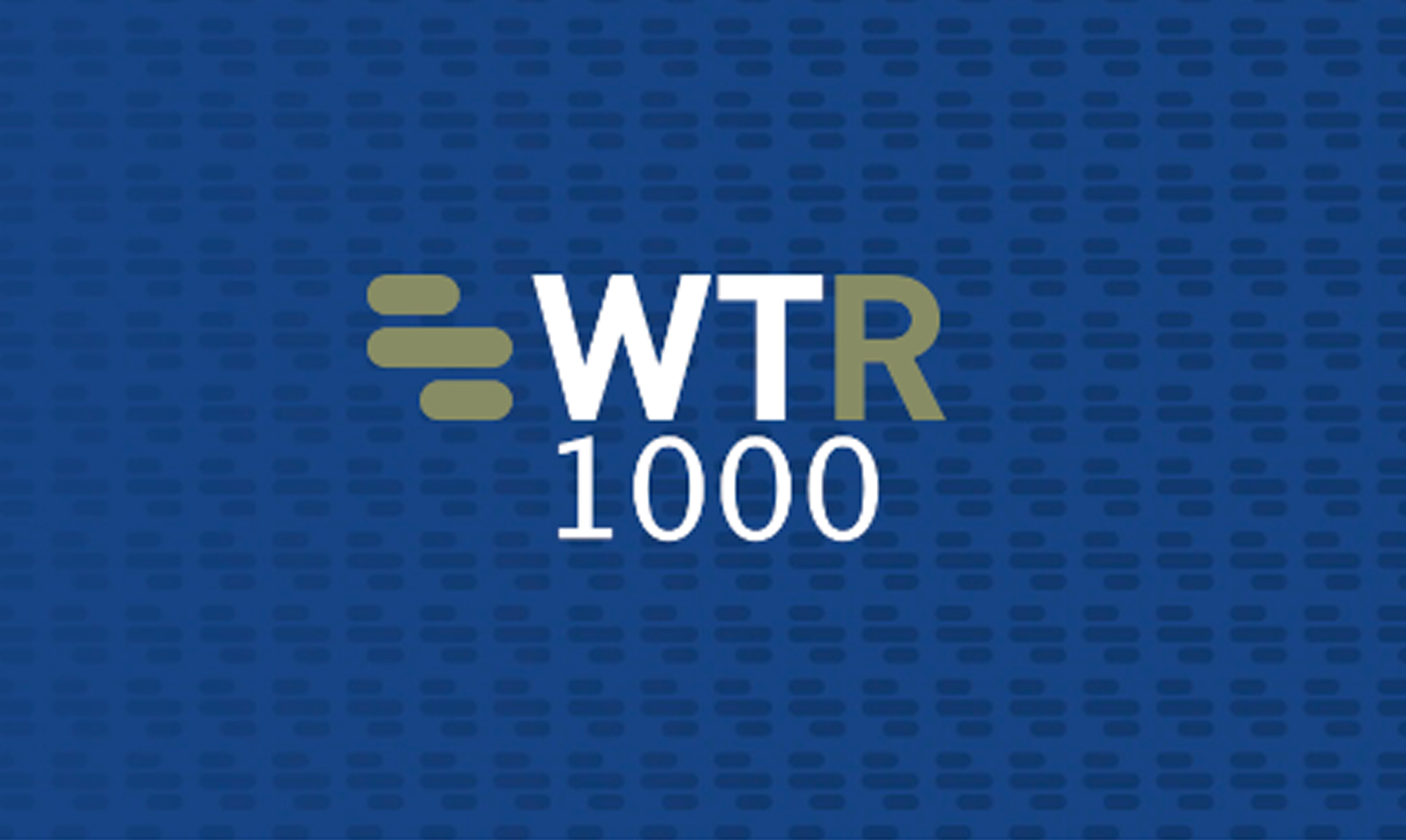 斬獲榮譽！康信連續多年入選WTR 1000榜單